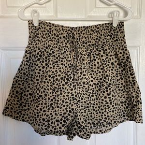 SHEIN Animal Print Shorts
